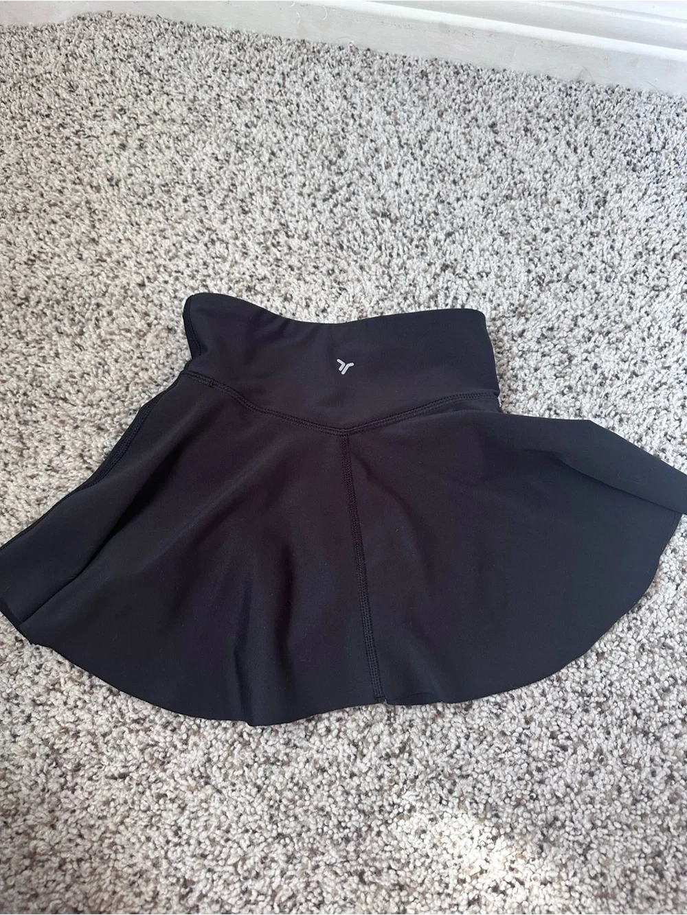 Old Navy Black Girls athletic Skirt size 5 XS shorts under